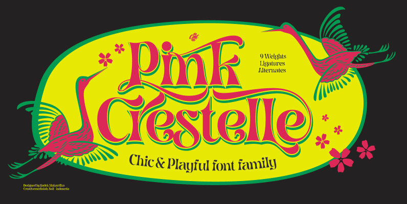 Pink Crestelle