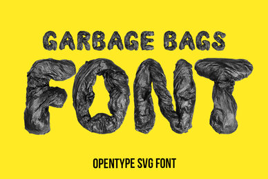 Garbage Bags SVG Font