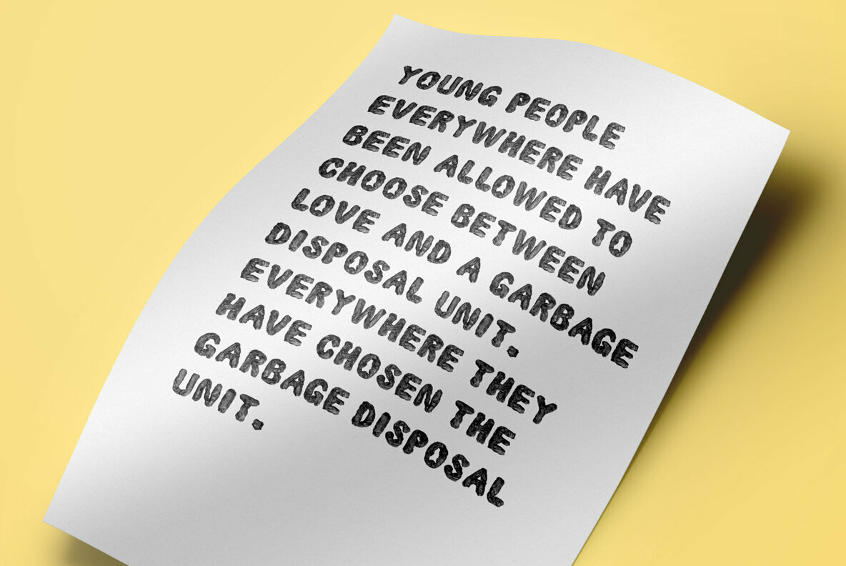 Garbage Bags SVG Font Garbage Bags SVG Font