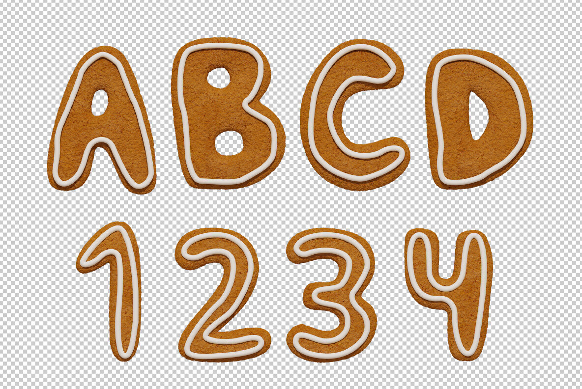 Christmas Cookies SVG Font Christmas Cookies SVG Font