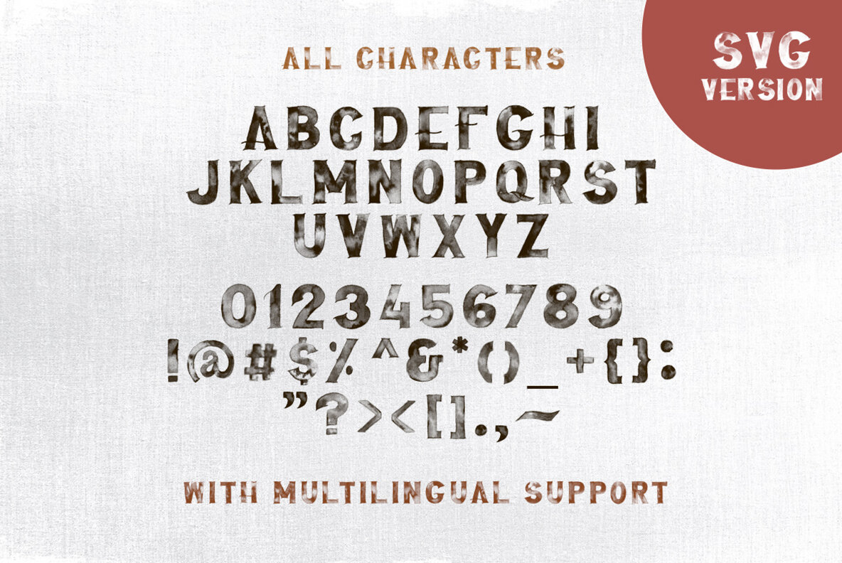 Center Voyage SVG Font Center Voyage SVG Font