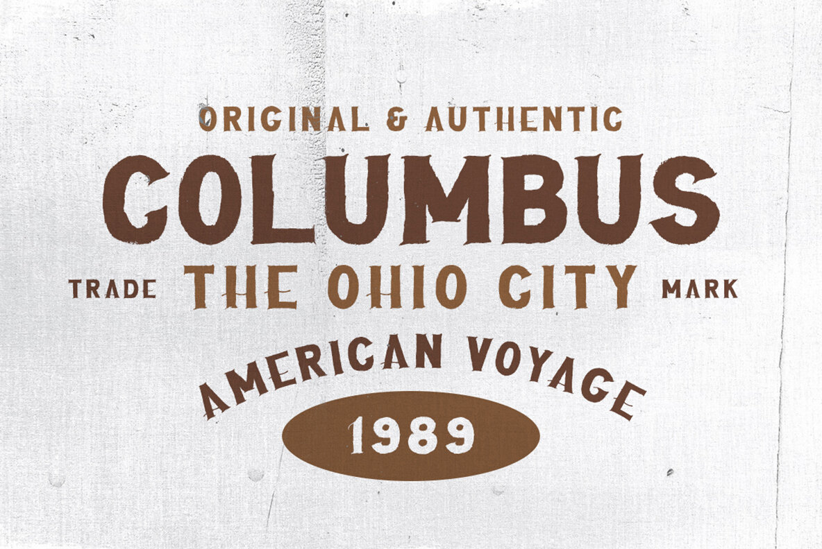Center Voyage SVG Font Center Voyage SVG Font