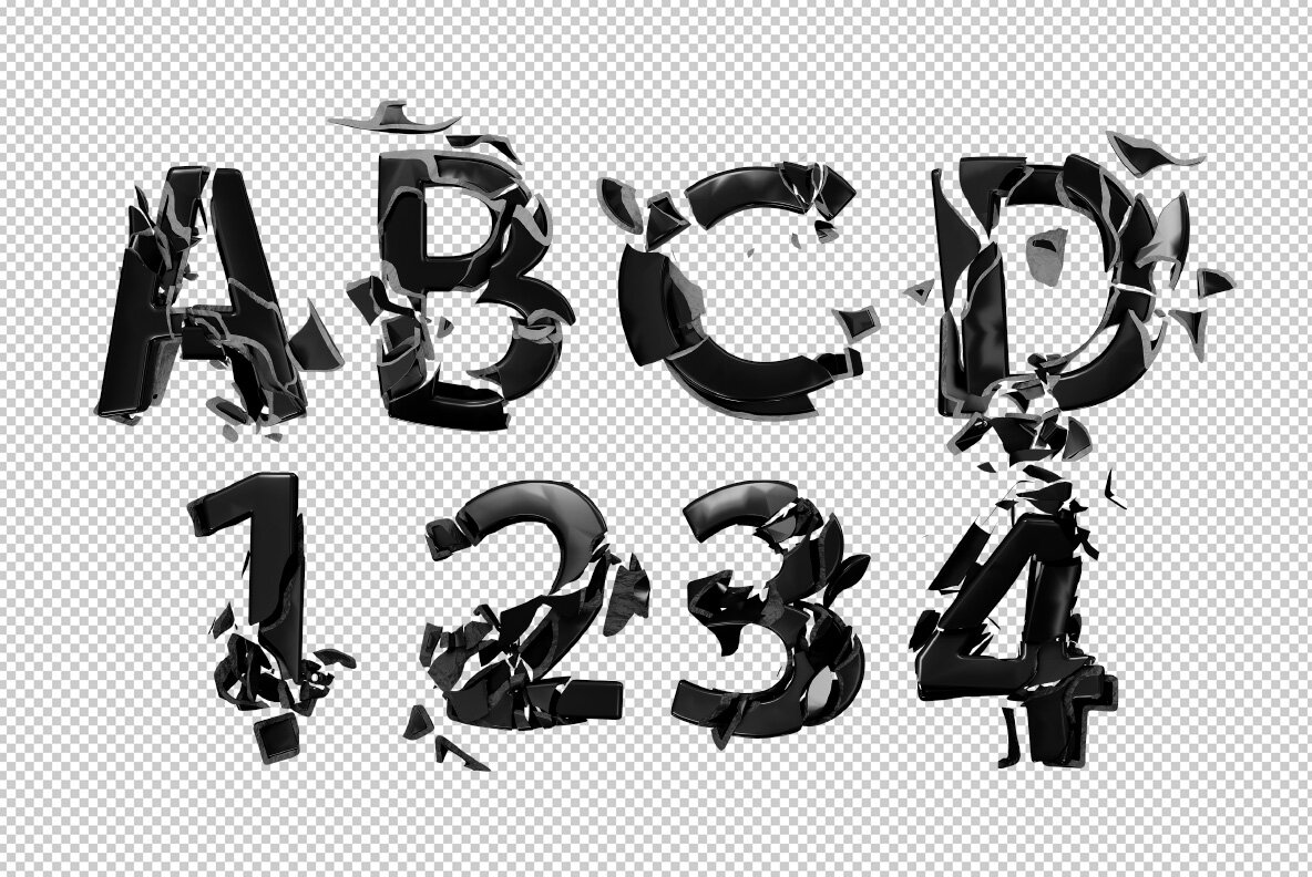 Broken Life SVG Font Broken Life SVG Font