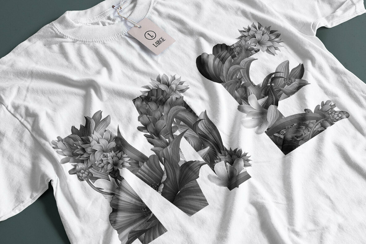 Flowers Wacomka SVG Font Flowers Wacomka SVG Font