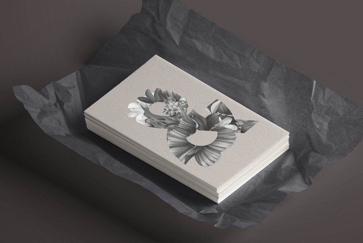 Flowers Wacomka SVG Font Flowers Wacomka SVG Font