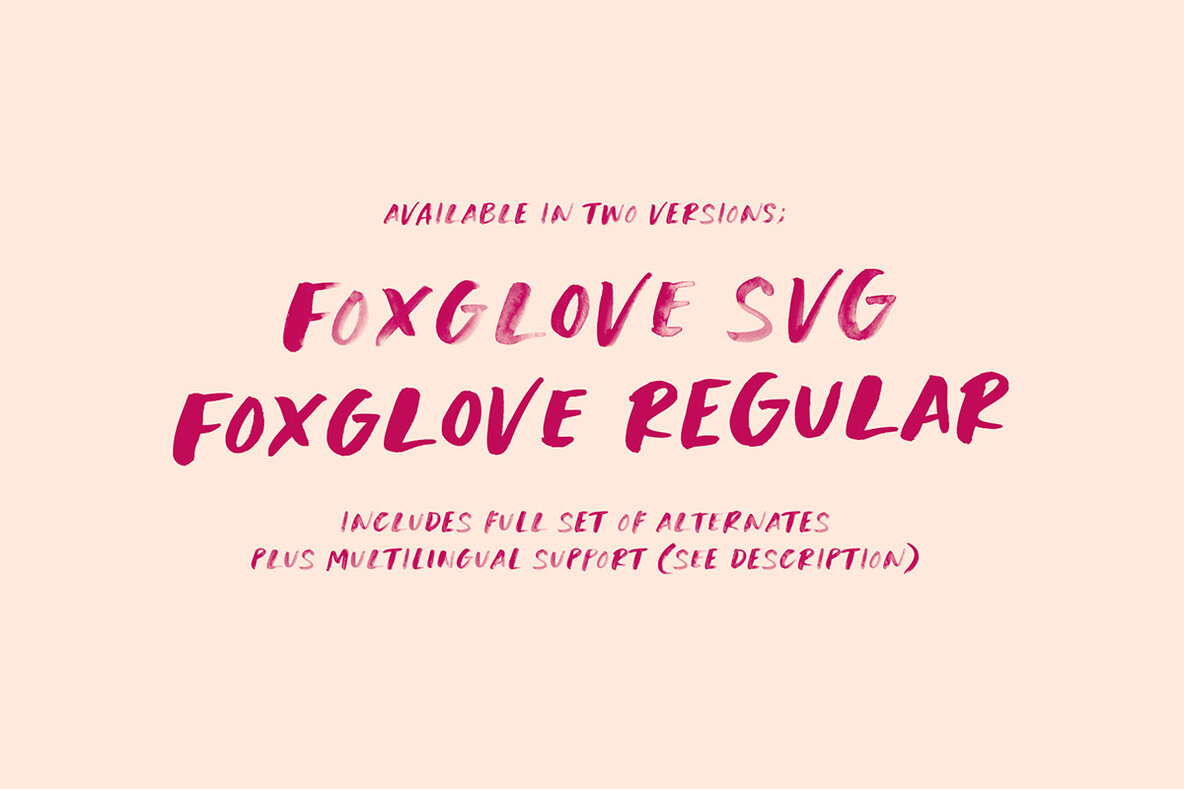 Foxglove SVG Foxglove SVG
