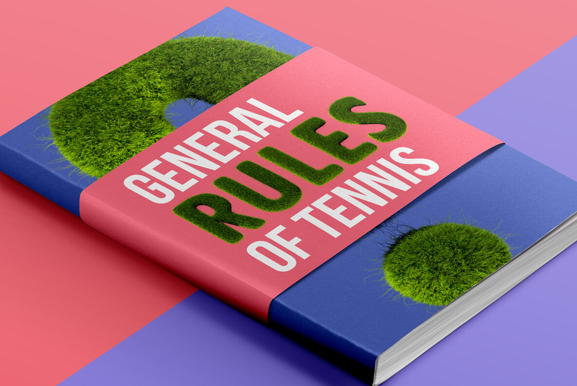 Tennis Grass SVG Font Tennis Grass SVG Font