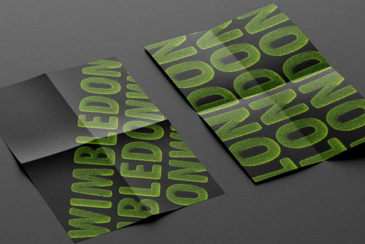Tennis Grass SVG Font Tennis Grass SVG Font