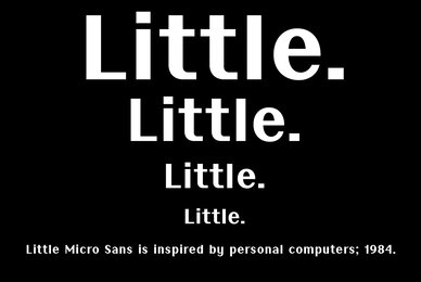Little Micro Sans