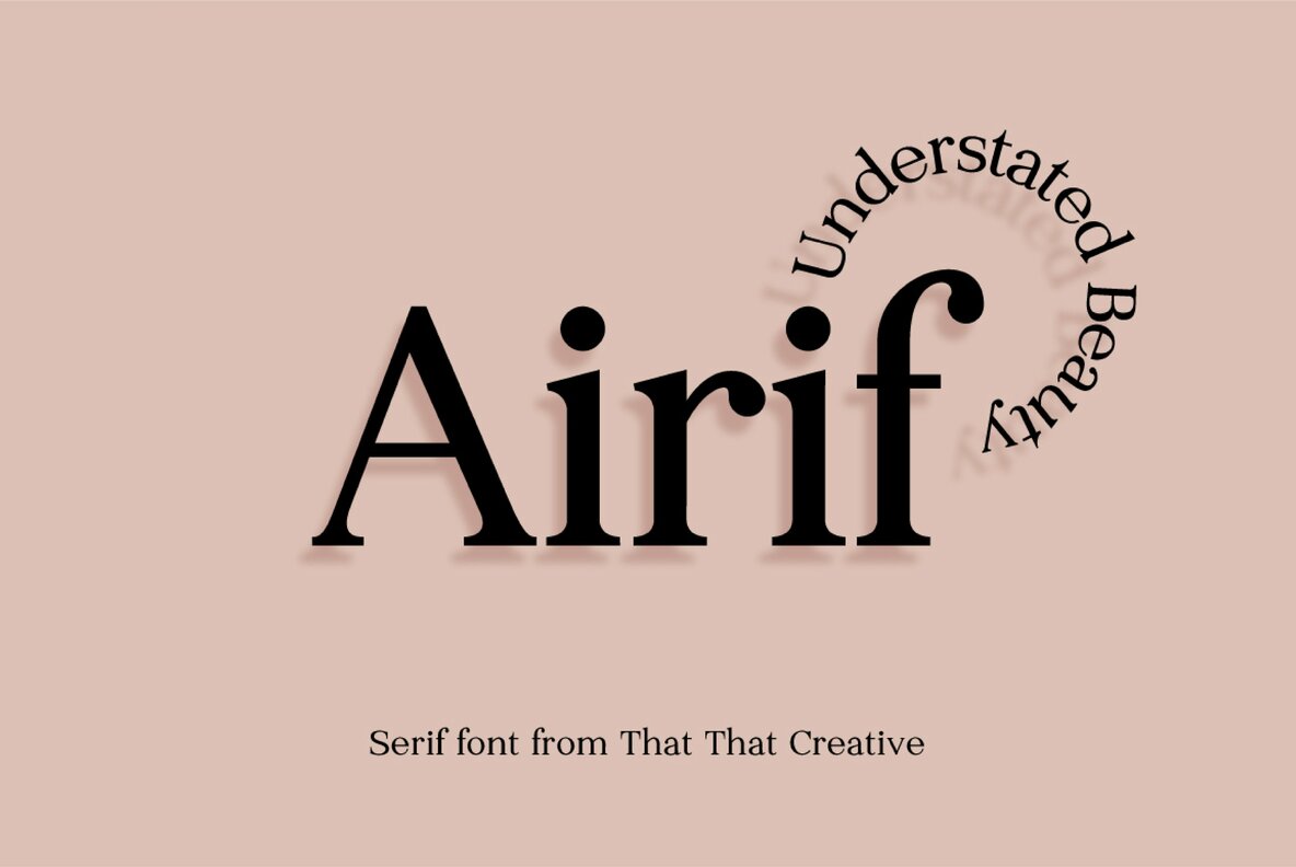 Airif Font