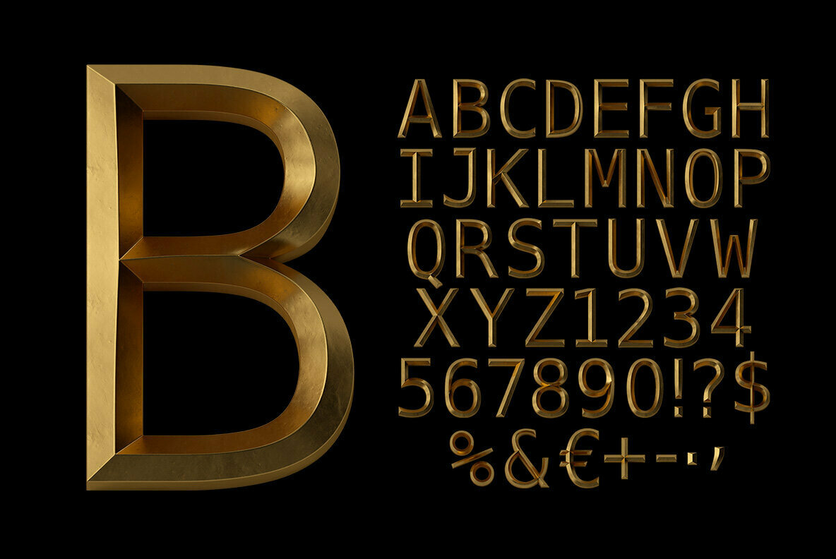 Golden Rome SVG Font 2