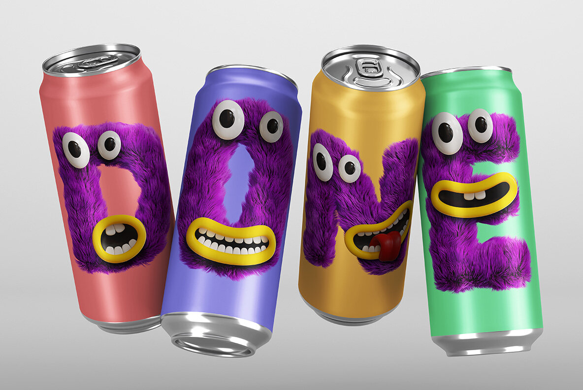 Happy Monster SVG Font 7