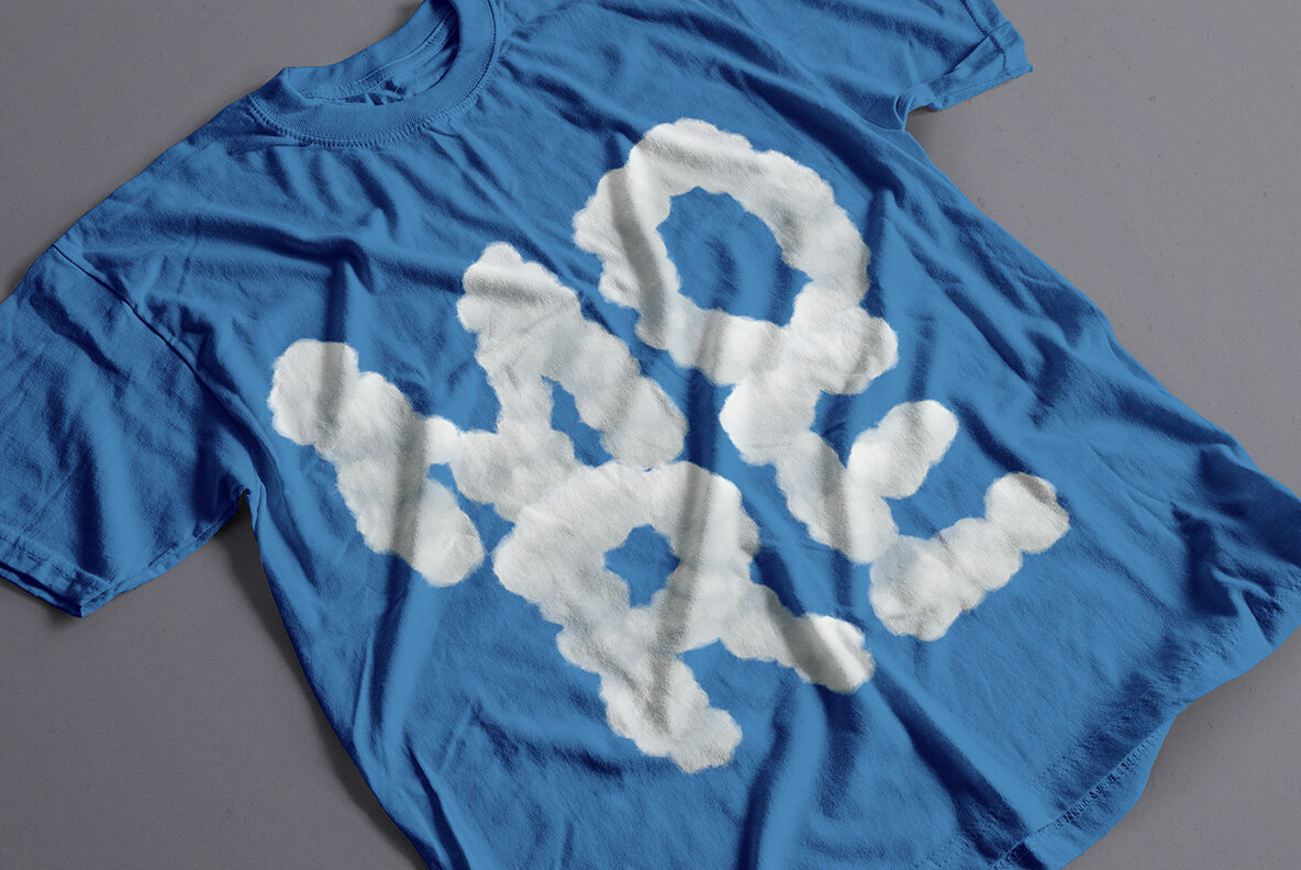 White Clouds SVG Font White Clouds SVG Font