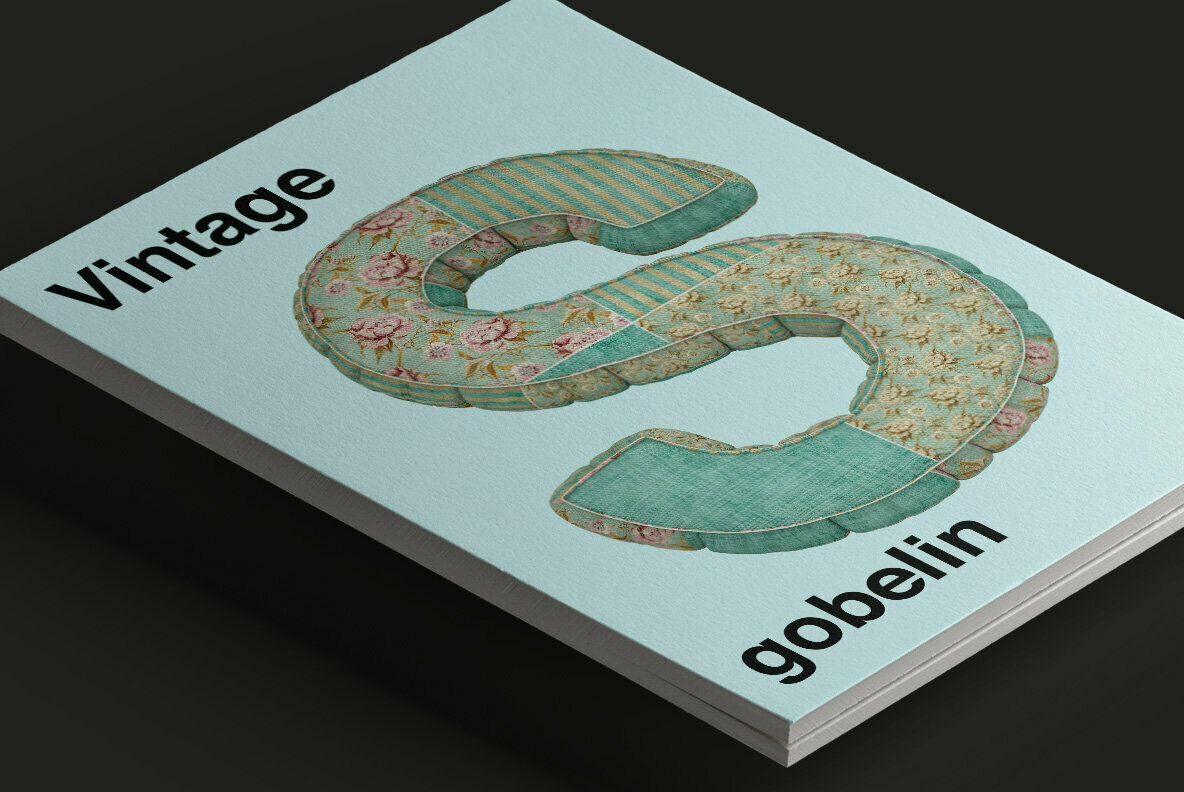 Vintage Gobelin SVG Font Vintage Gobelin SVG Font