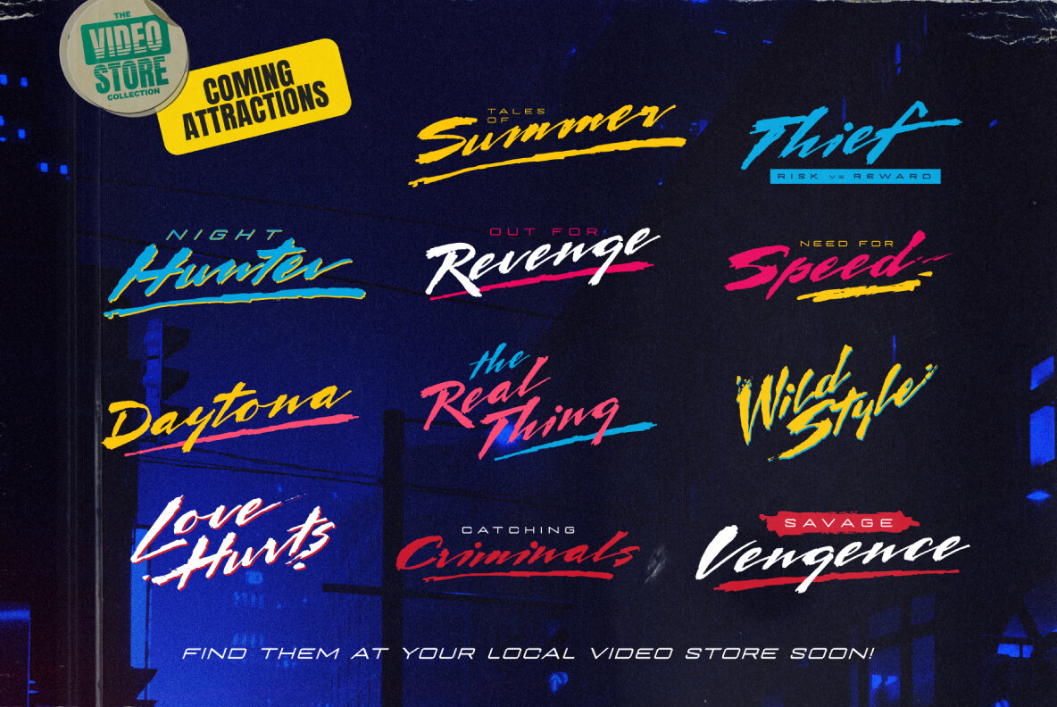 Endless Sunrise Font Duo Endless Sunrise Font Duo