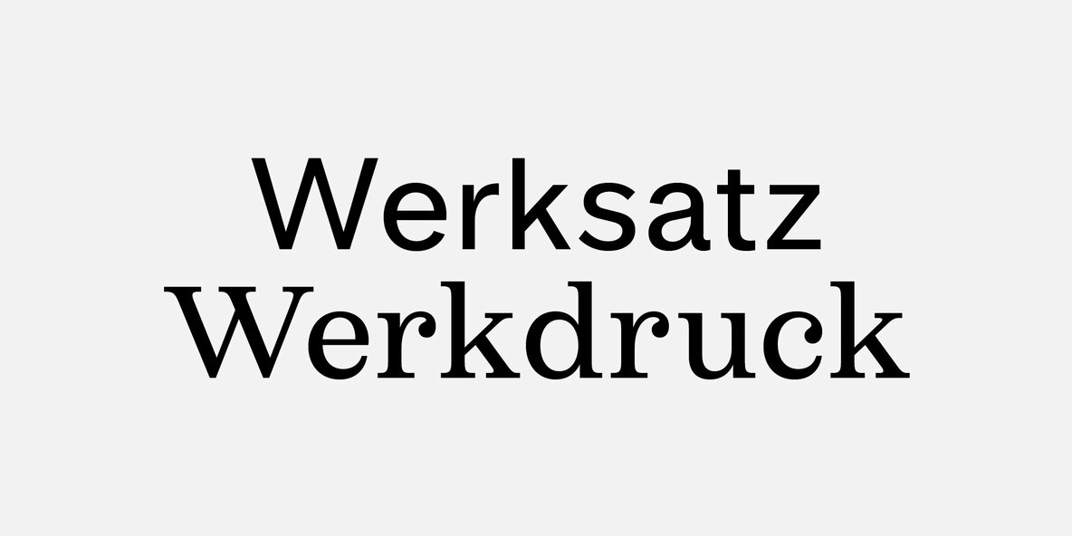 Werksatz Werksatz