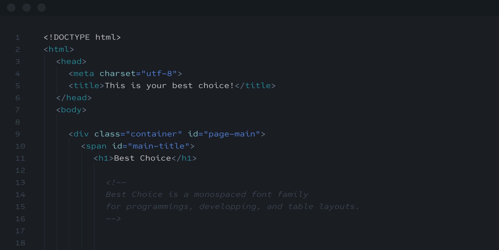 Best Choice Best Choice