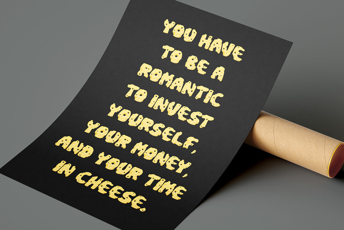 Moon Cheese SVG Font 6