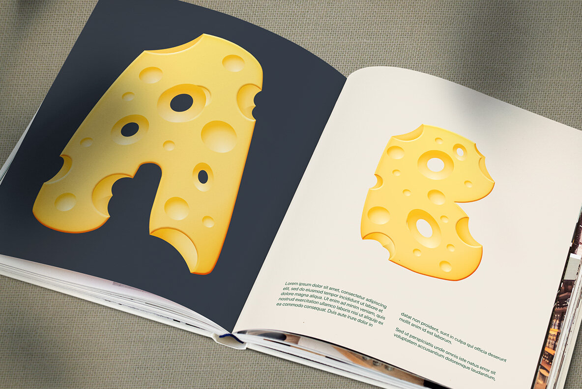 Moon Cheese SVG Font 8