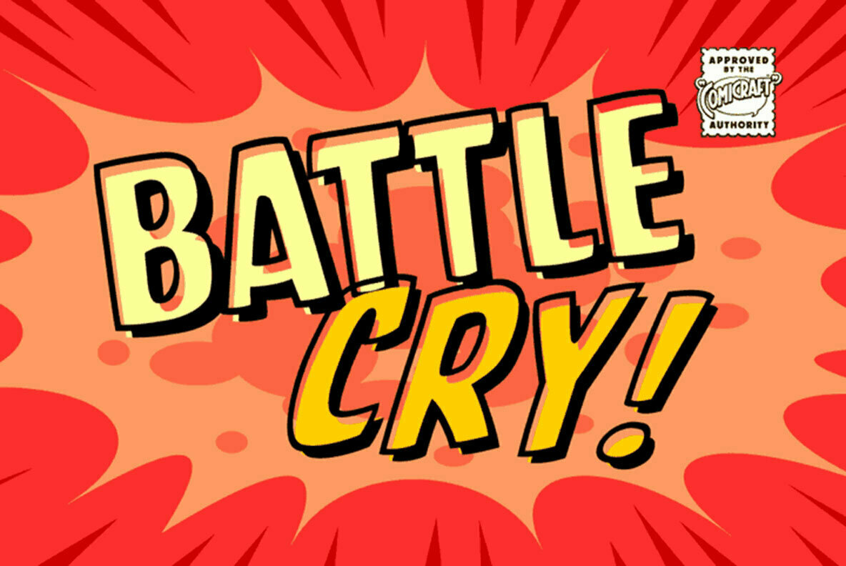 Battle Cry Font