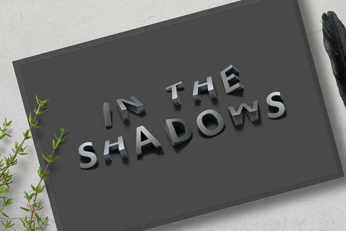 Shadow SVG Font Shadow SVG Font