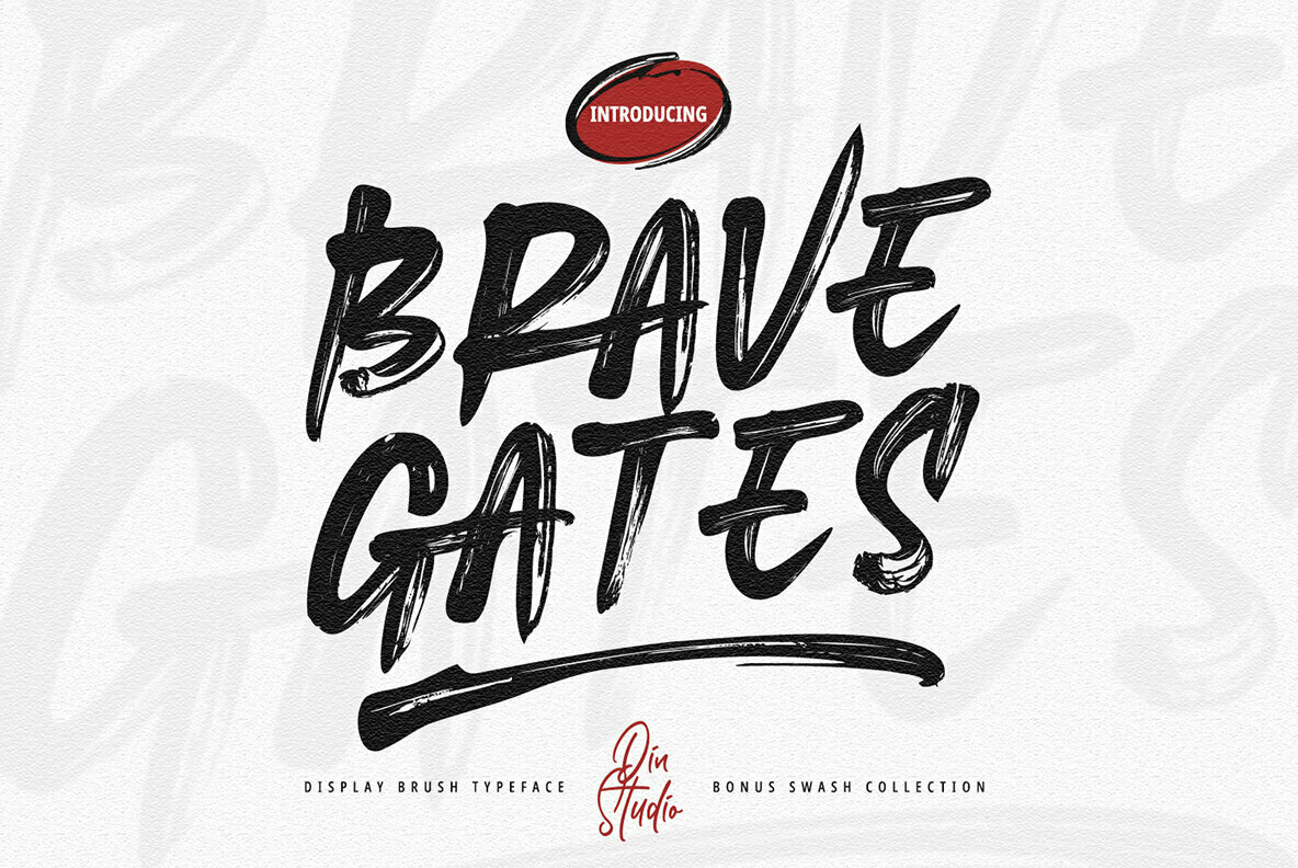 Brave Gates Font