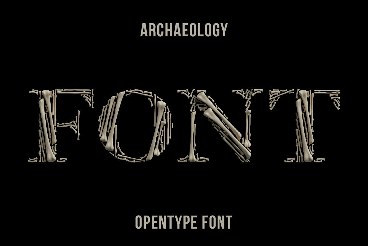 Archaeology Font