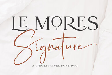 Le Mores Collection Font Duo