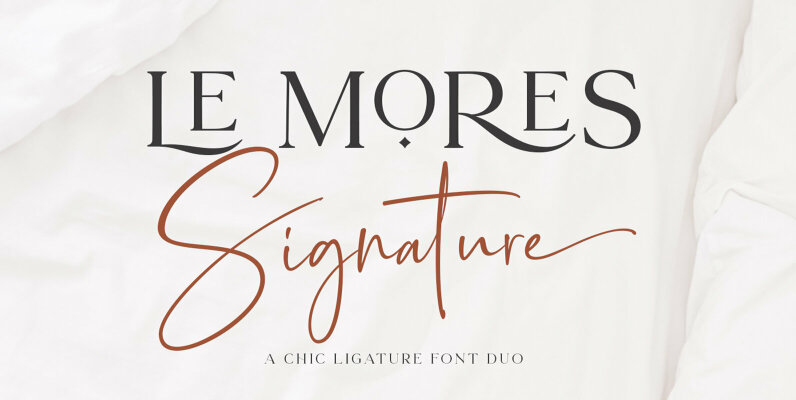 Le Mores Collection Font Duo