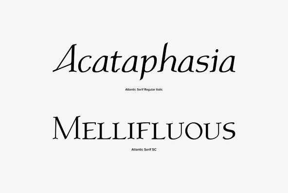 Atlantic Serif Atlantic Serif