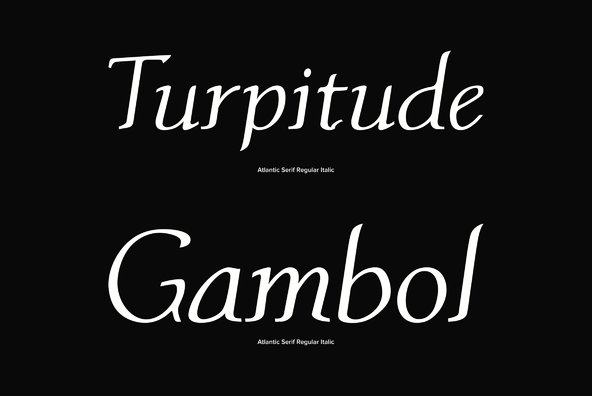 Atlantic Serif Atlantic Serif