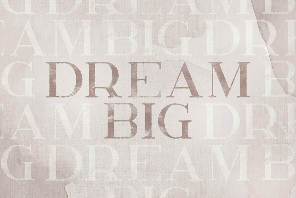 Rough and Color Font Collection Vol 1 3