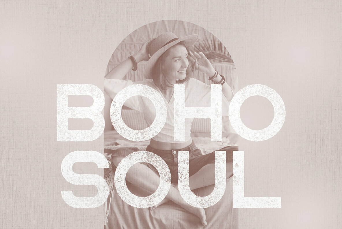 Rough and Color Font Collection Vol 1 4