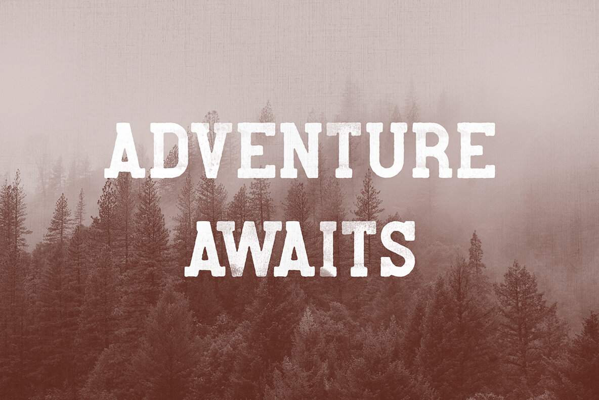 Rough and Color Font Collection Vol 1 6