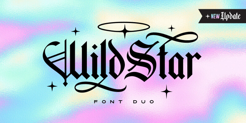 Wild Star Font Duo