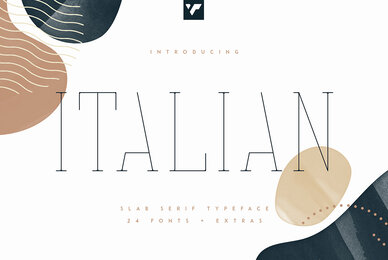 Italian Slab Serif