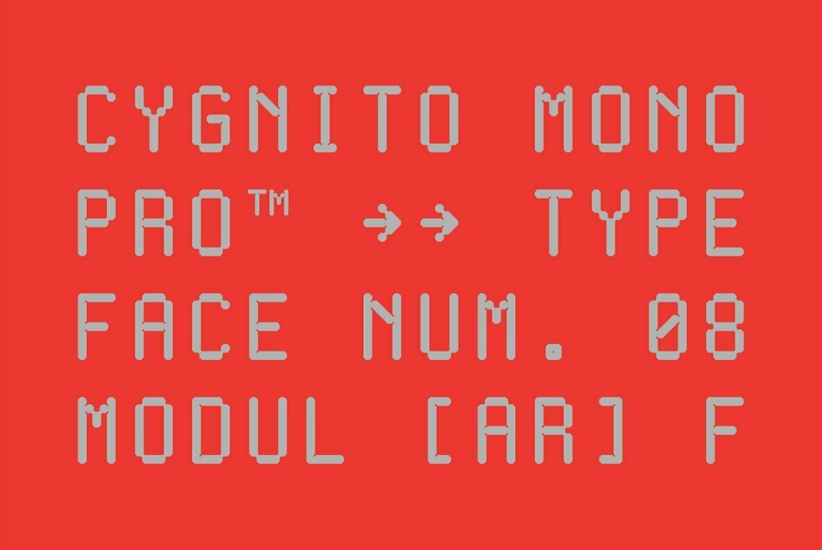Cygnito Mono Pro Font