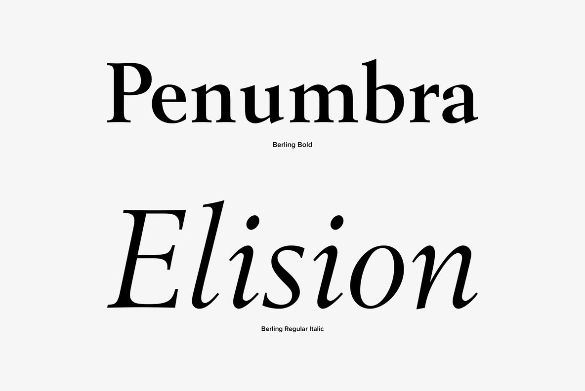 Berling Font YouWorkForThem