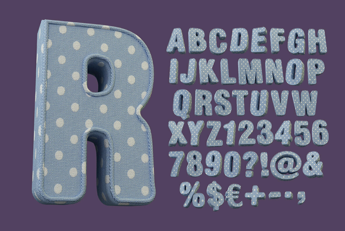 Fun Textile SVG Font 2