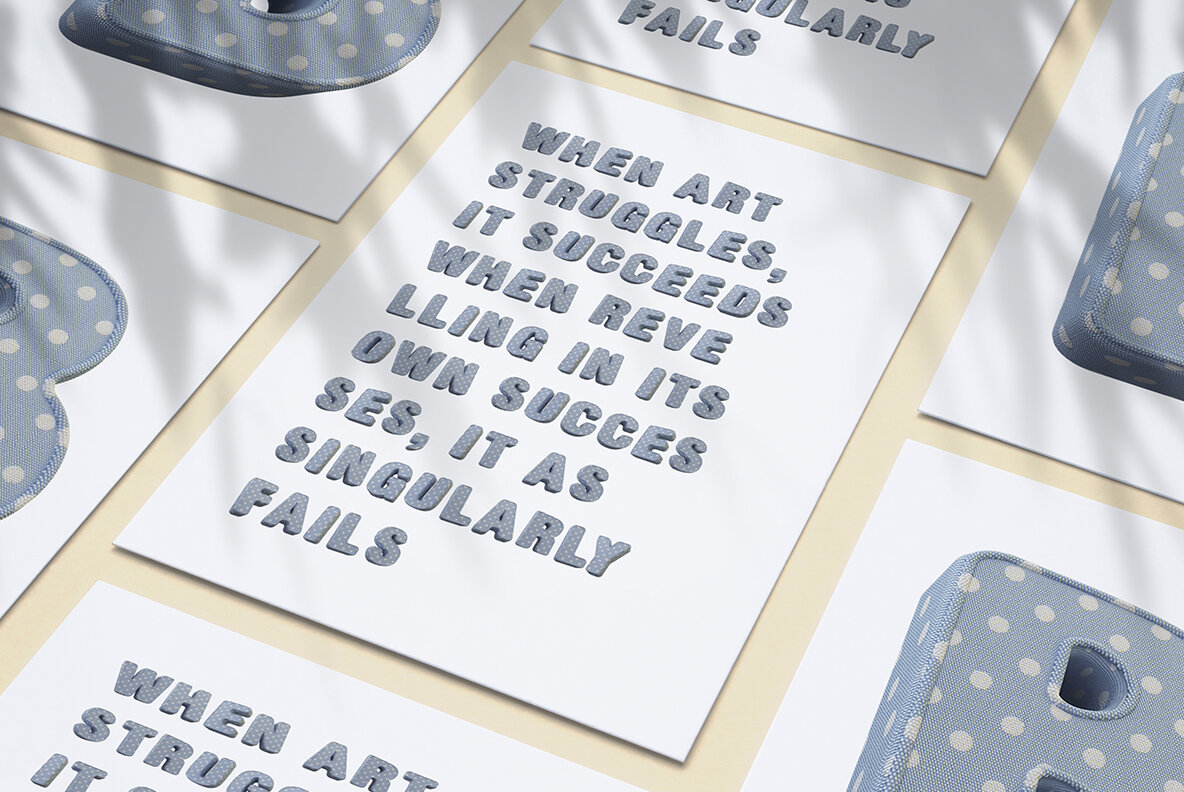 Fun Textile SVG Font 6