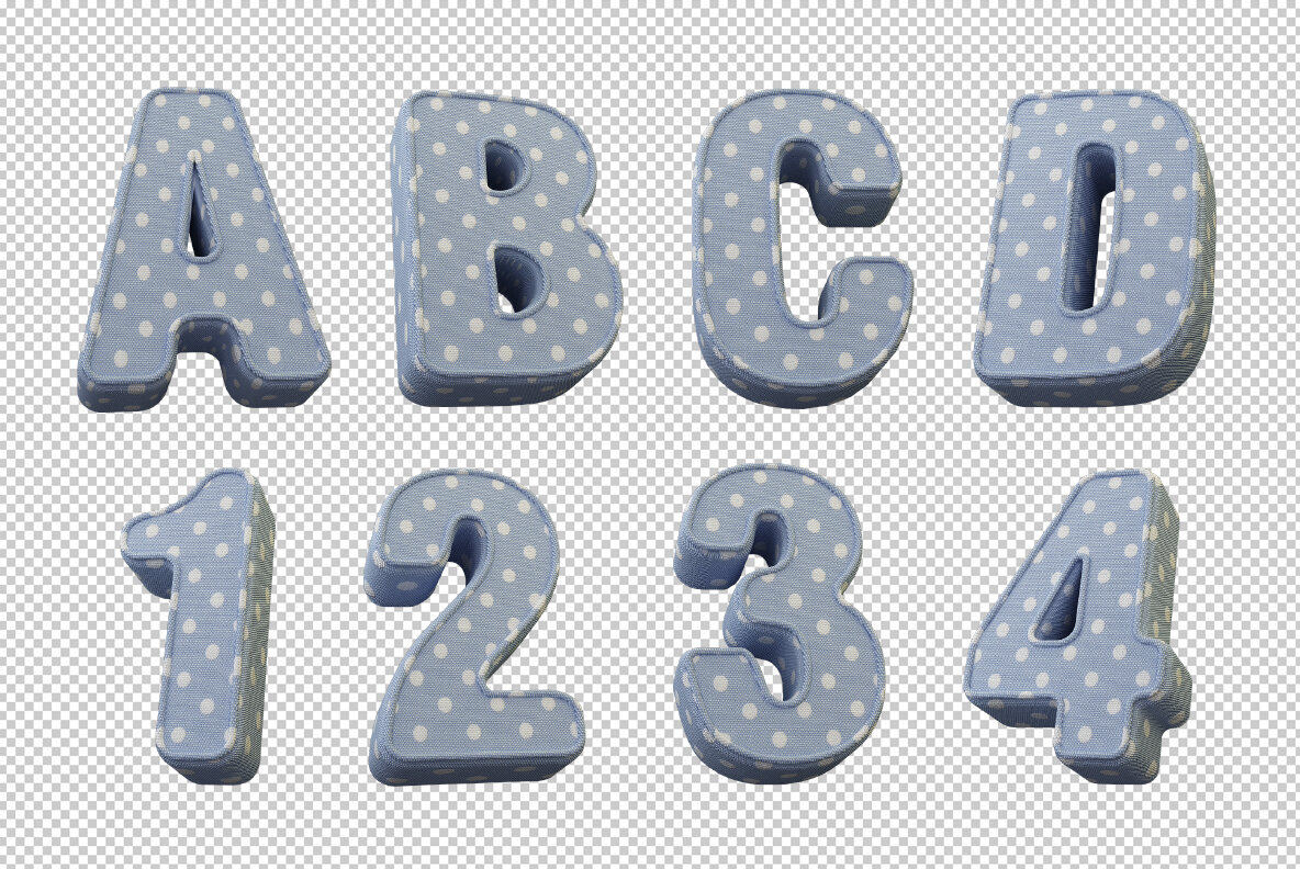 Fun Textile SVG Font 9