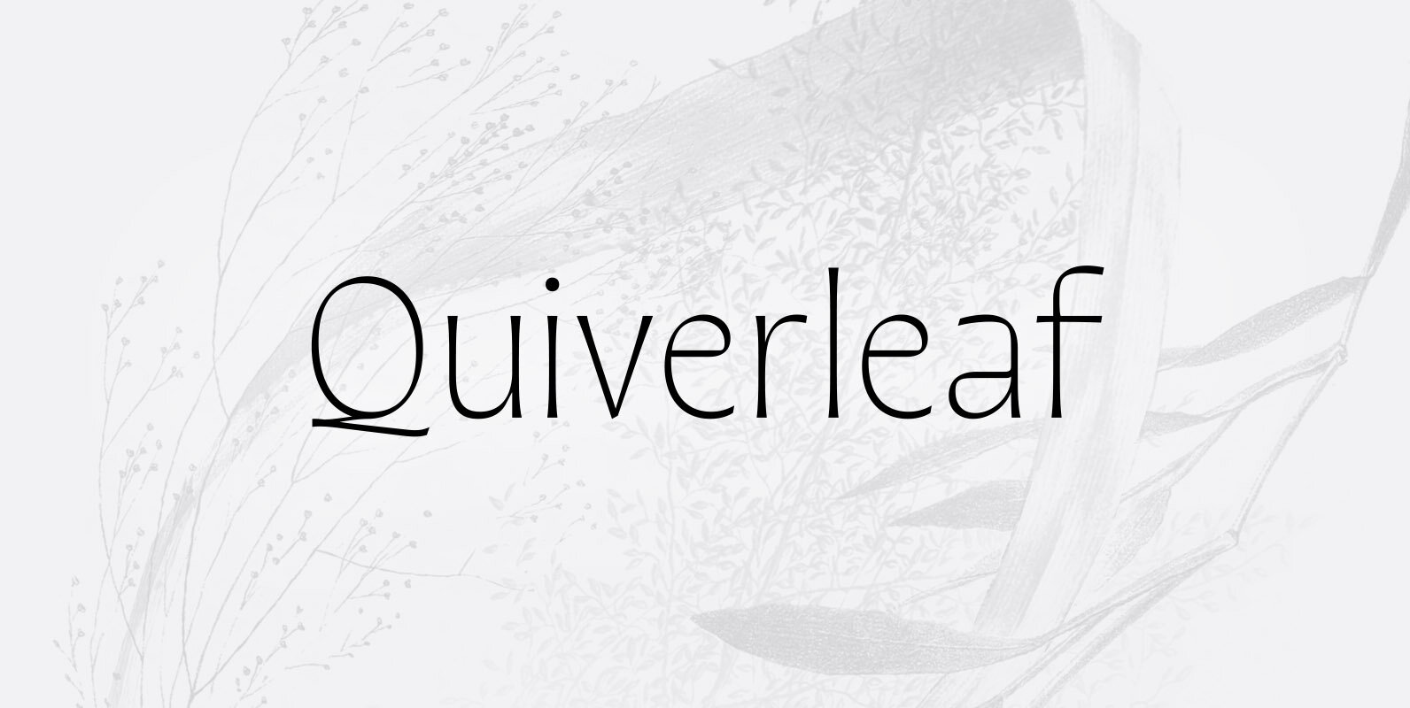 Quiverleaf CF Quiverleaf CF