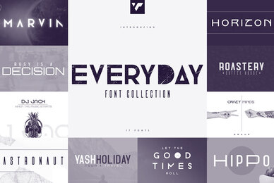 Everyday Font Collection