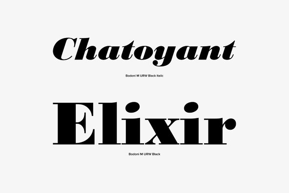Bodoni M Bodoni M