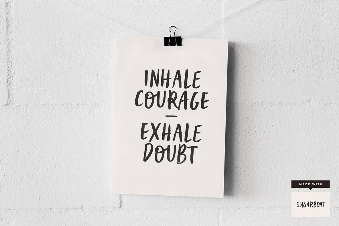 The Handcrafted Font Bundle 6