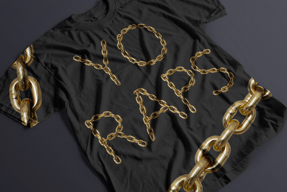 Gold Chain SVG Font 8