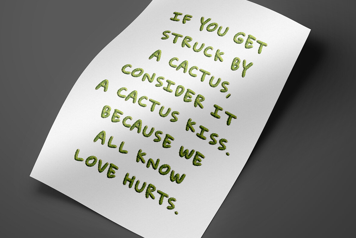 Texas Cactus SVG Font 6