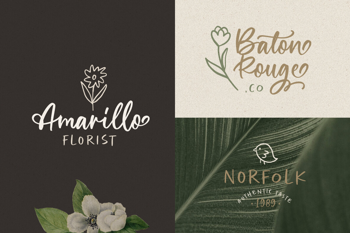 Wellytonia Package Font Trio 7