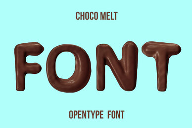 Choco Melt SVG Font