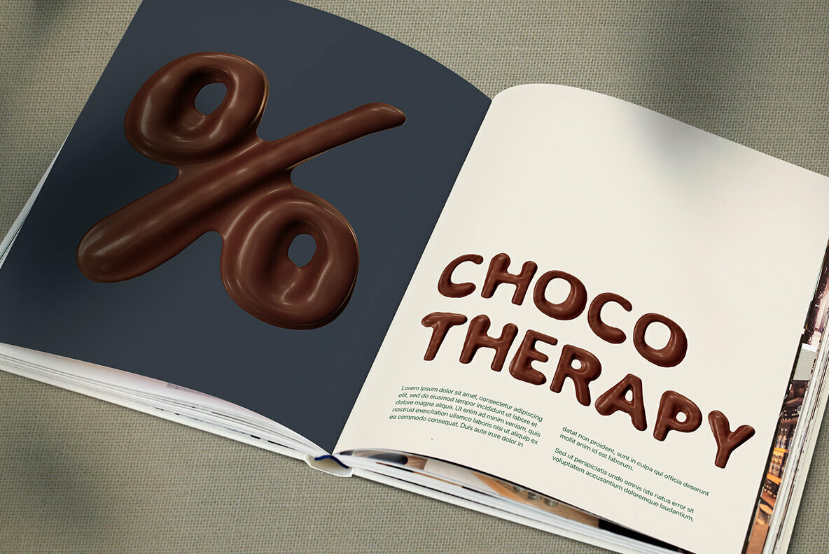 Choco Melt SVG Font 5